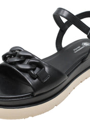 Sandali zeppa Nero Lumberjack