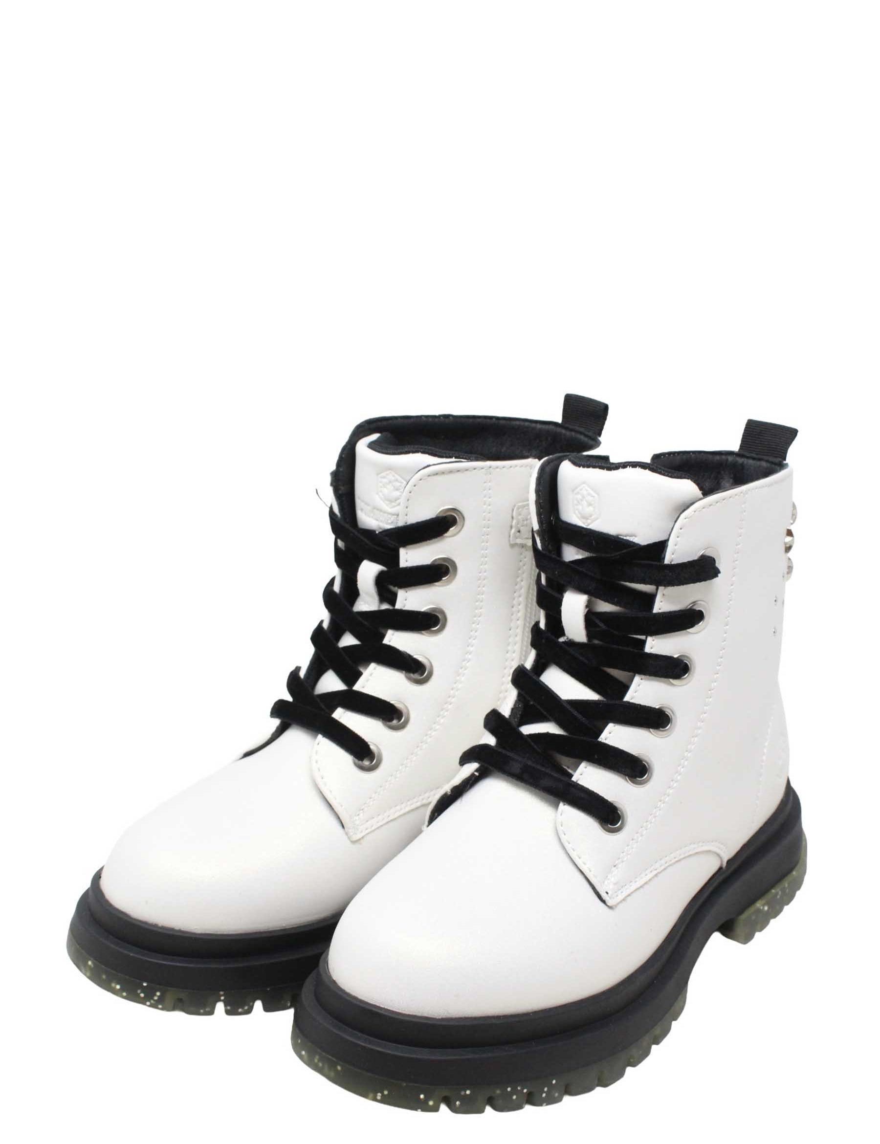 Anfibi Bianco Lumberjack