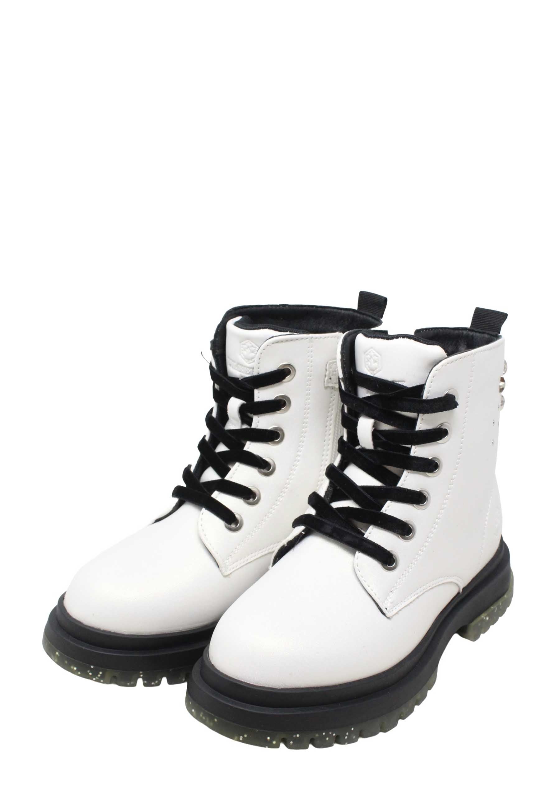 Anfibi Bianco Lumberjack