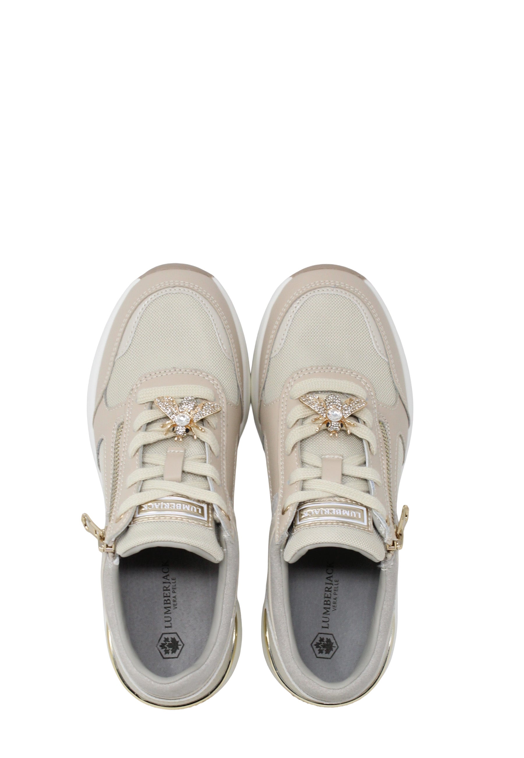 Sneakers Beige Lumberjack