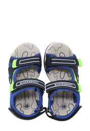 Sandali con strappi Blu Lumberjack