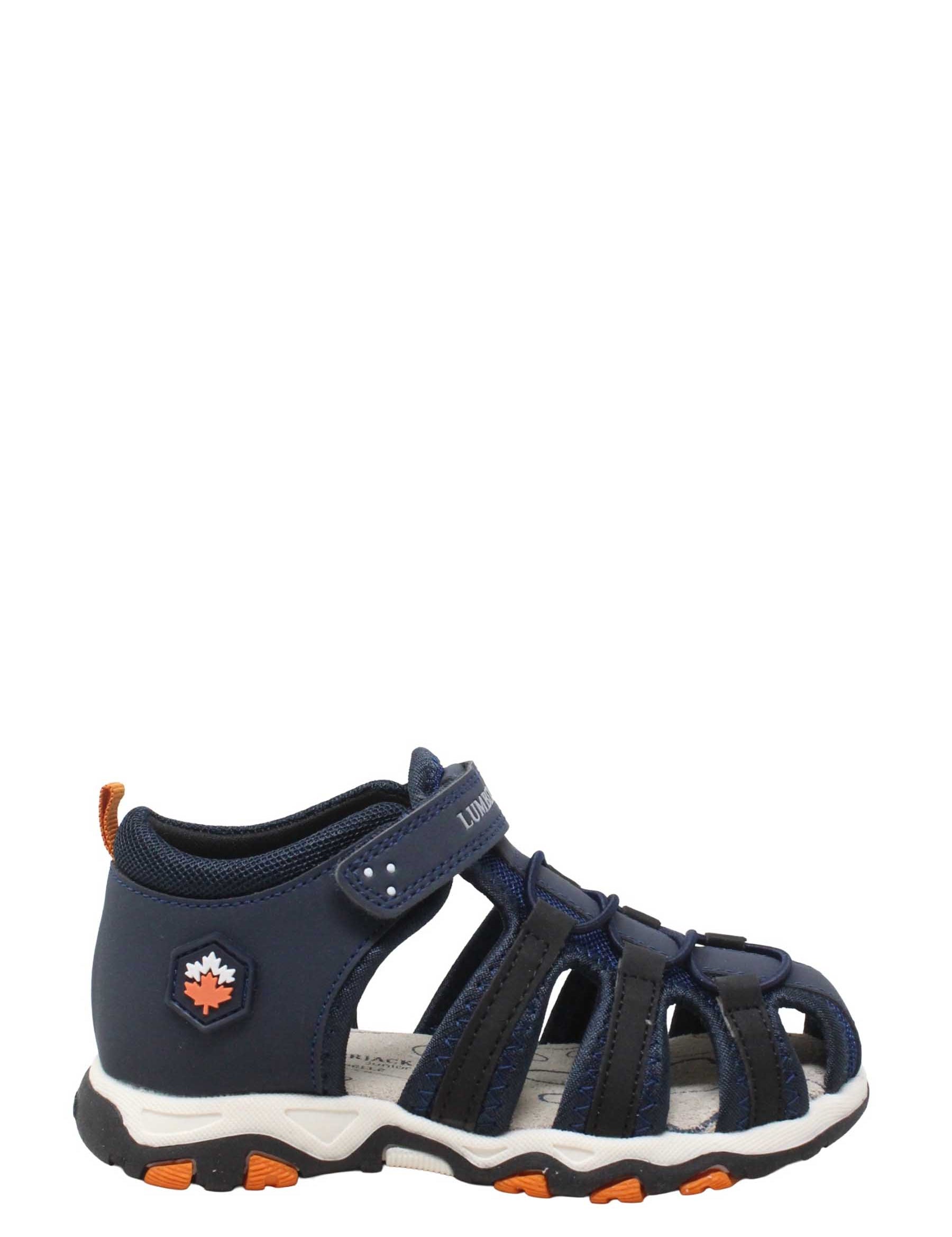 Sandali con strappi Blu Lumberjack