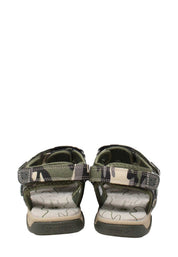 Sandali con strappi Verde Lumberjack