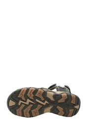 Sandali con strappi Verde Lumberjack