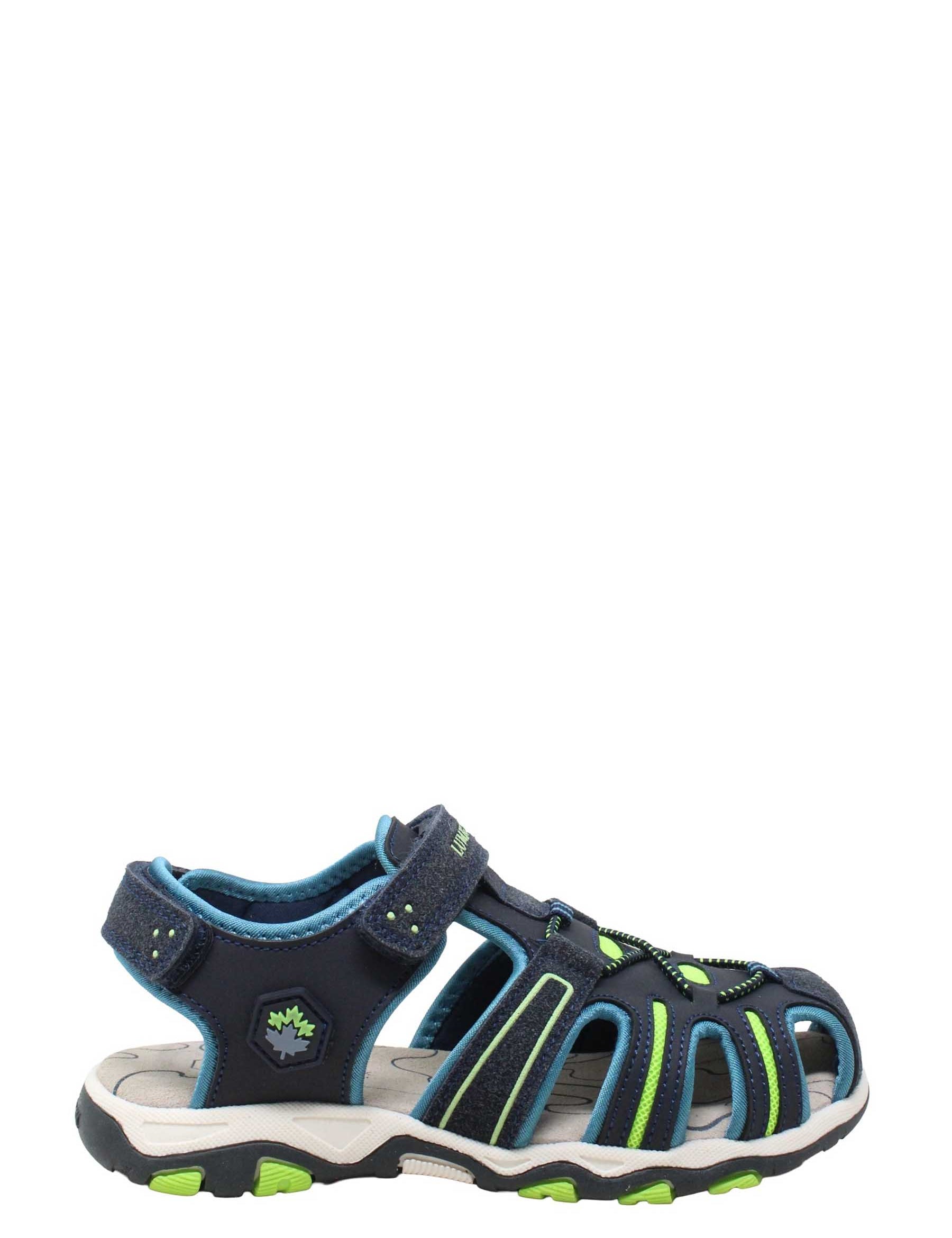 Sandali con strappi Blu Lumberjack
