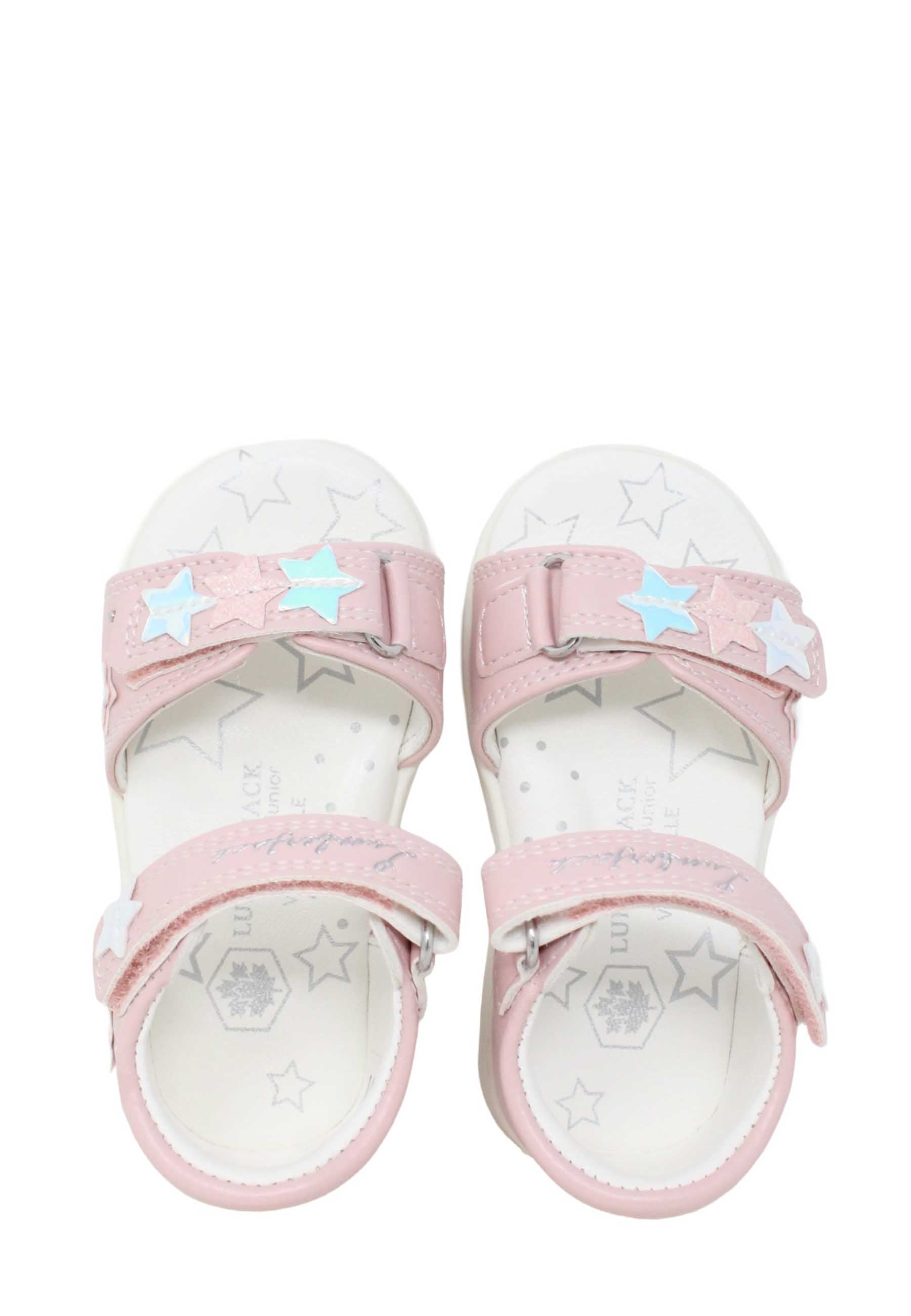 Sandali con strappi Rosa Lumberjack