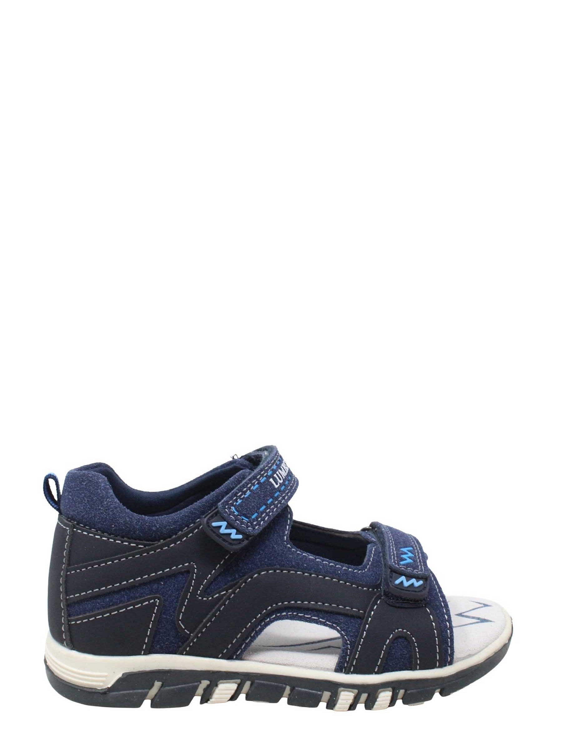 Sandali con strappi Blu Lumberjack