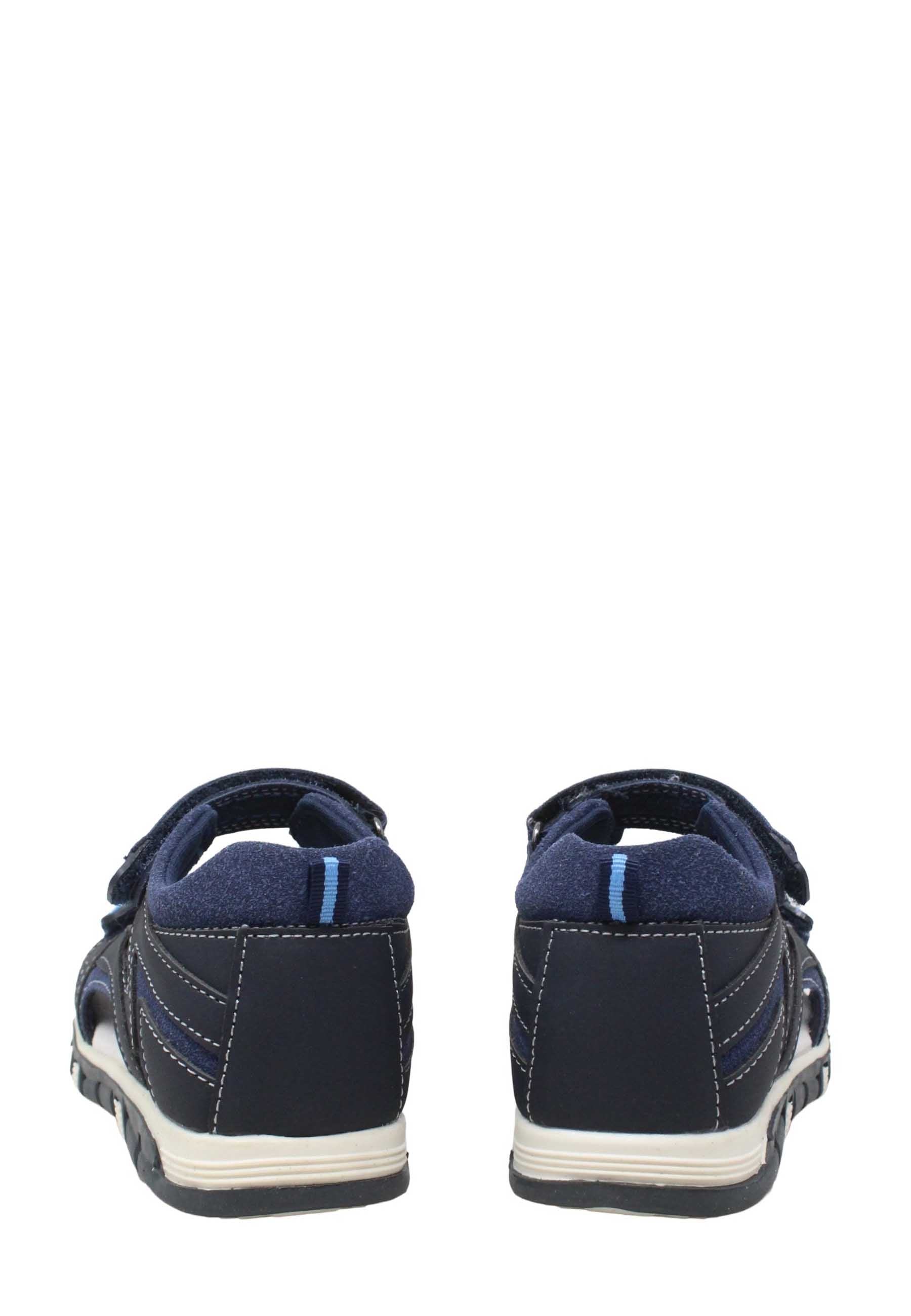 Sandali con strappi Blu Lumberjack
