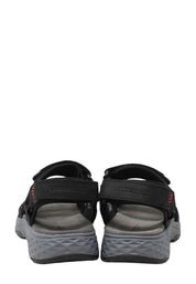 Sandali con strappi Nero Lumberjack