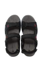 Sandali con strappi Nero Lumberjack