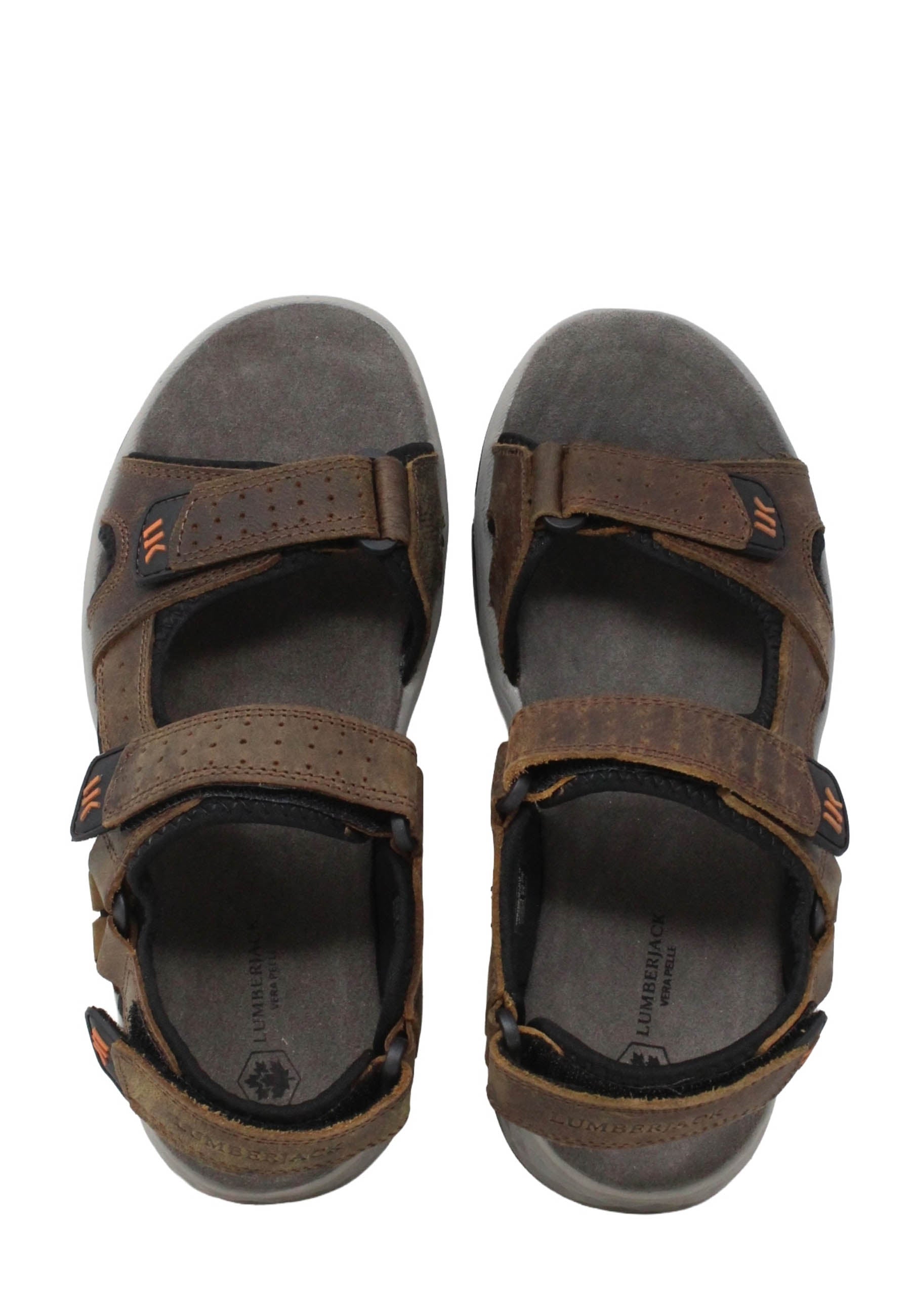 Sandali con strappi Marrone Lumberjack