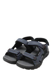 Sandali con strappi Blu Lumberjack