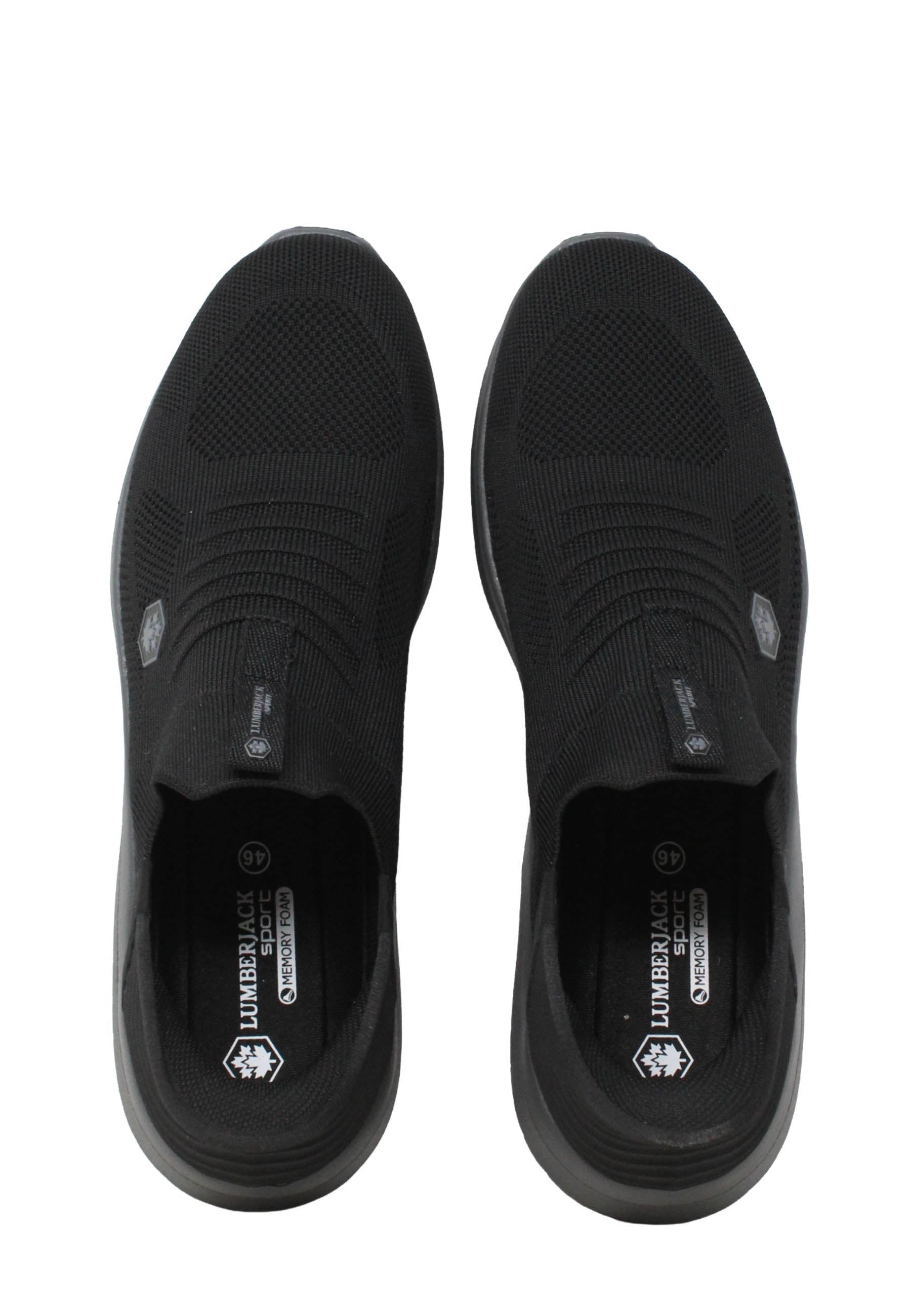 Slip-on Nero Lumberjack