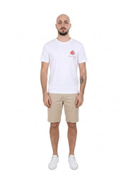 T-shirt Bianco Borgoni Jeans
