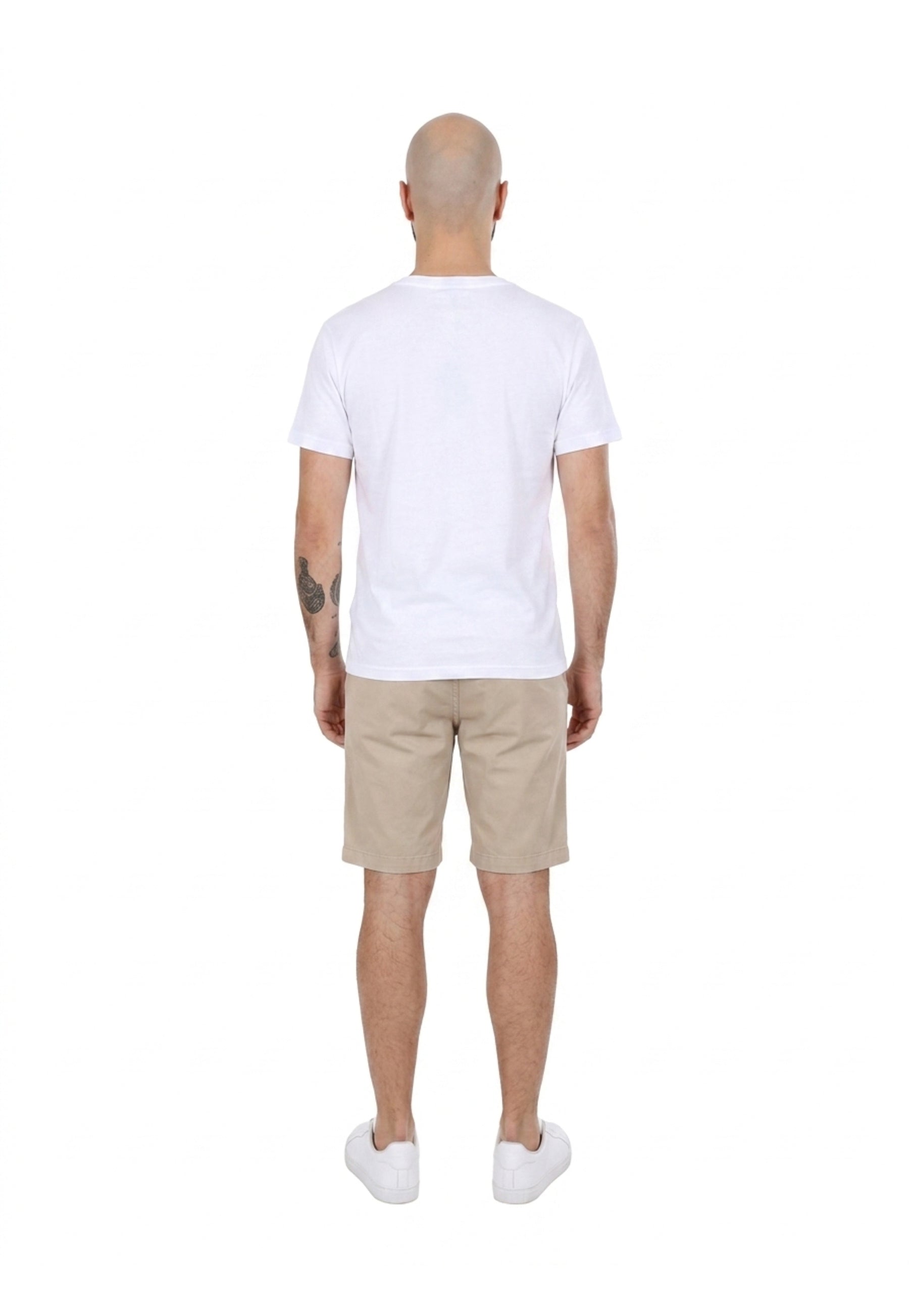 T-shirt Bianco Borgoni Jeans