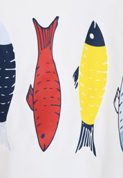 T-shirt Bianco Borgoni Jeans