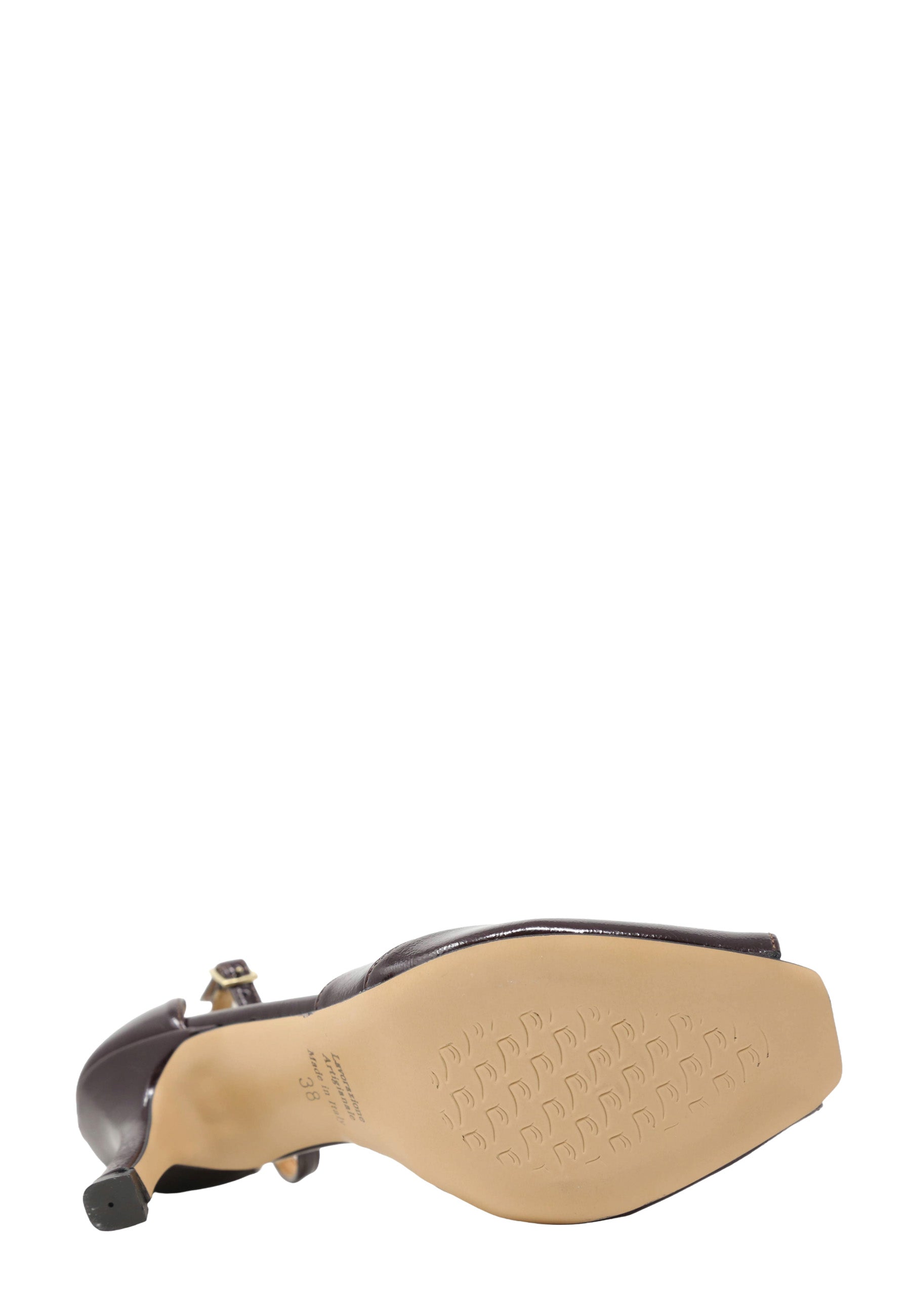 Sandali tacco Marrone Scuro Grace Shoes
