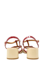 Sandali tacco Rosso Grace Shoes