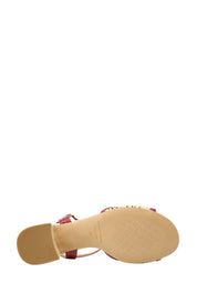Sandali tacco Rosso Grace Shoes