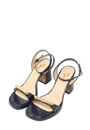 Sandali tacco Blu Grace Shoes
