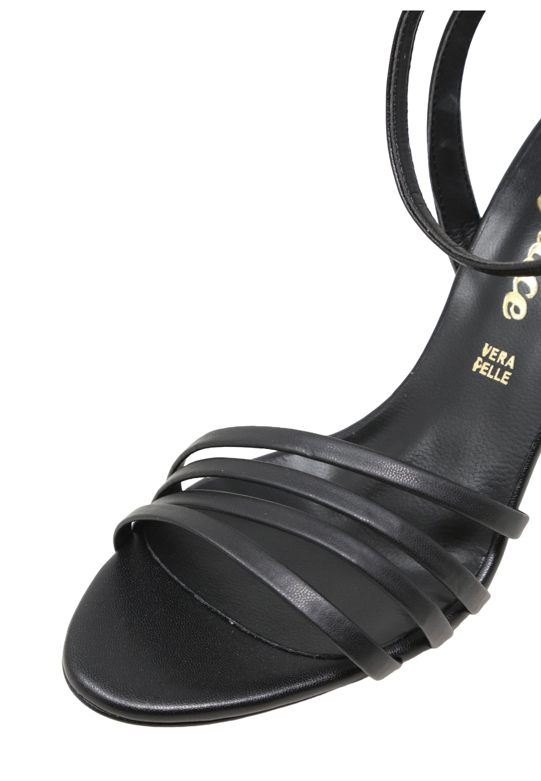 Sandali tacco Nero Grace Shoes