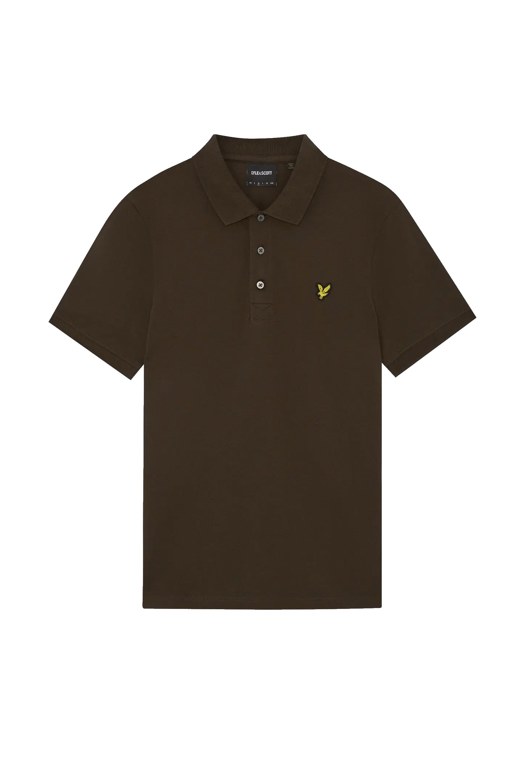 Polo Marrone Lyle & Scott