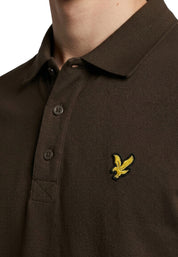 Polo Marrone Lyle & Scott