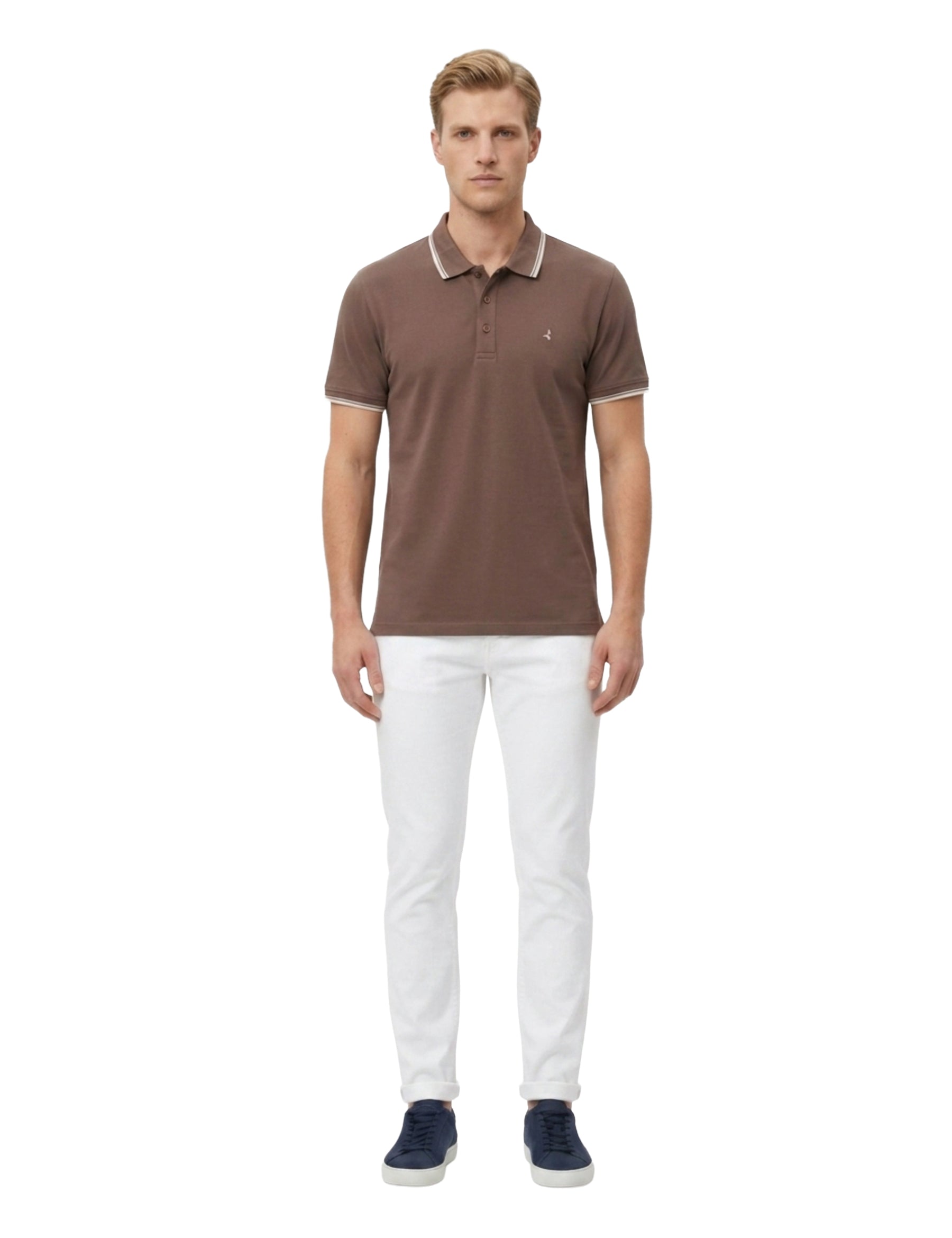 Polo Marrone Navigare