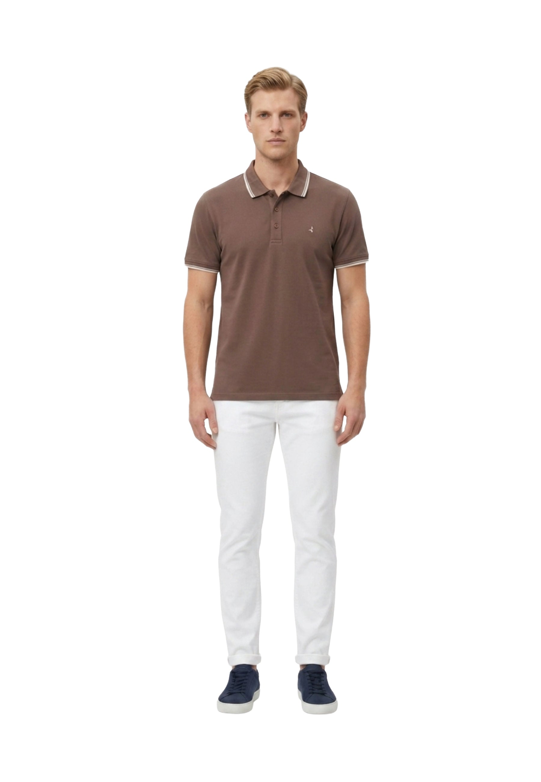 Polo Marrone Navigare