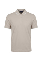 Polo Beige Bianco Navigare