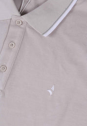 Polo Beige Bianco Navigare