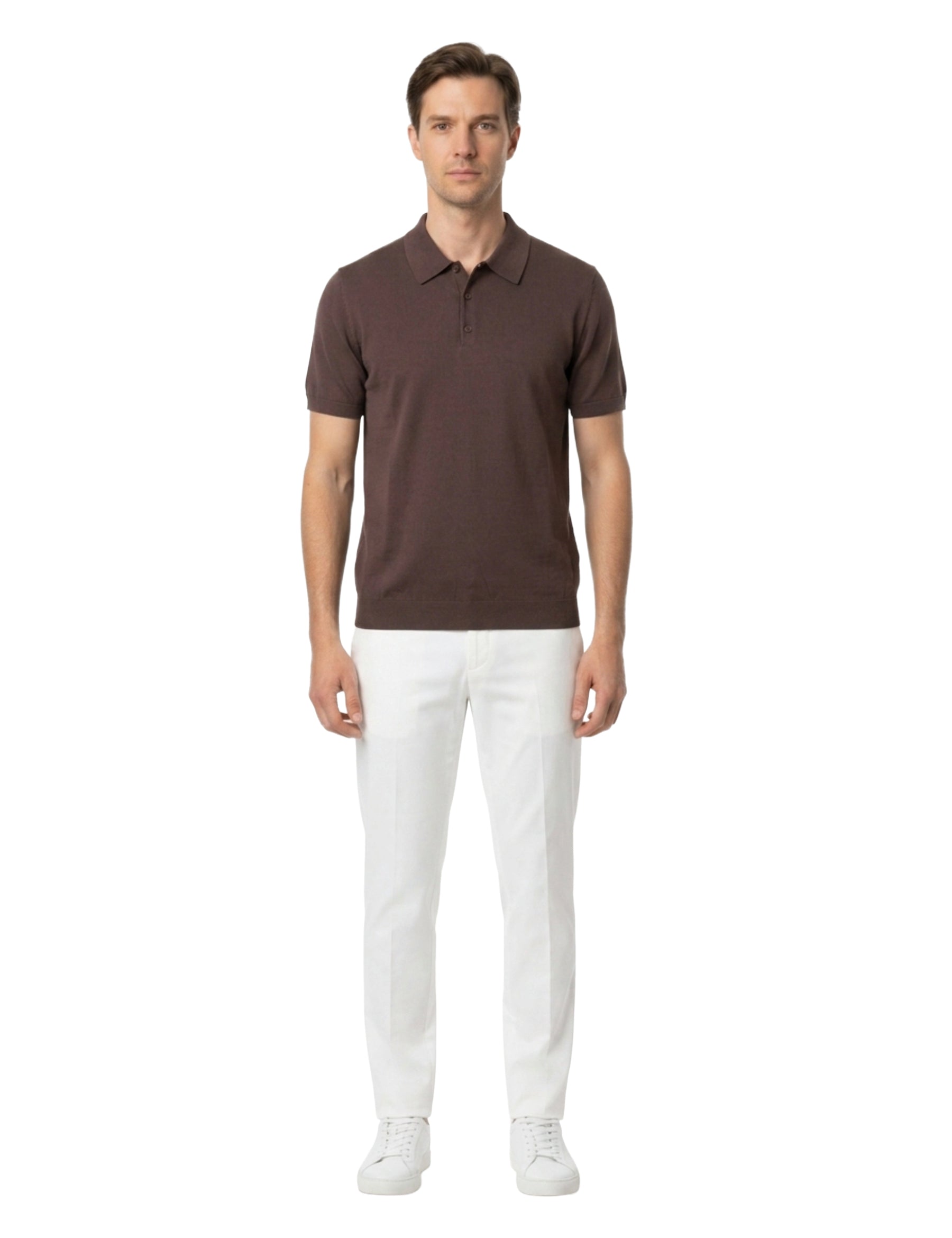 Polo Marrone Navigare