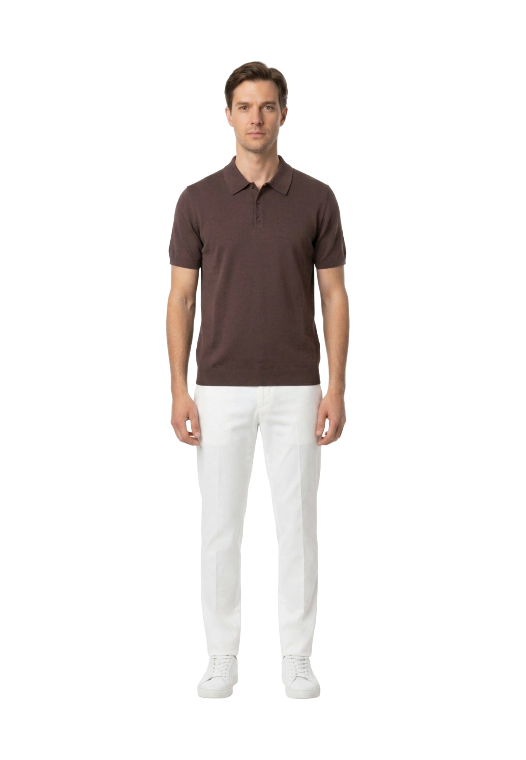 Polo Marrone Navigare