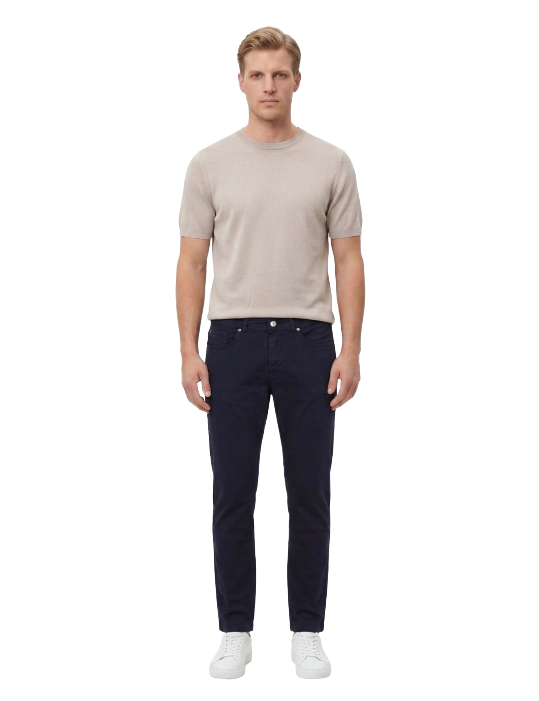 Pantaloni Blu Scuro Navigare
