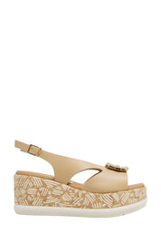 Sandali zeppa Beige Susimoda