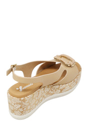 Sandali zeppa Beige Susimoda