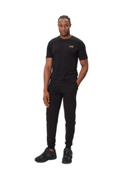 T-shirt Nero Giallo Ea7 Emporio Armani