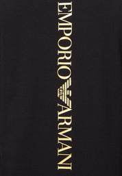 T-shirt Nero Giallo Ea7 Emporio Armani