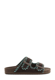 Sandali Marrone Scuro Colors Of California