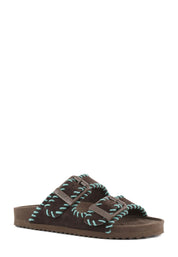 Sandali Marrone Scuro Colors Of California