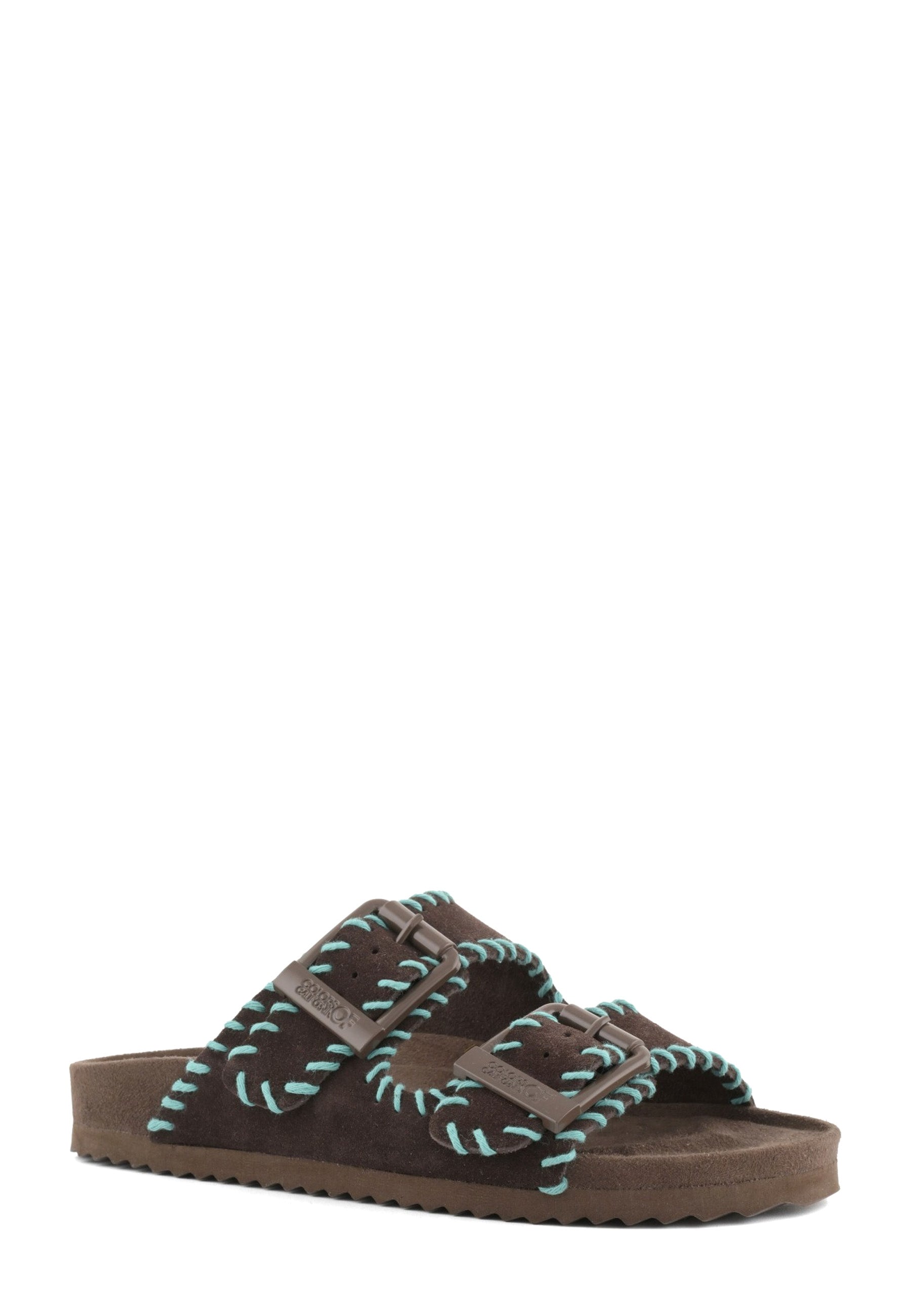 Sandali Marrone Scuro Colors Of California