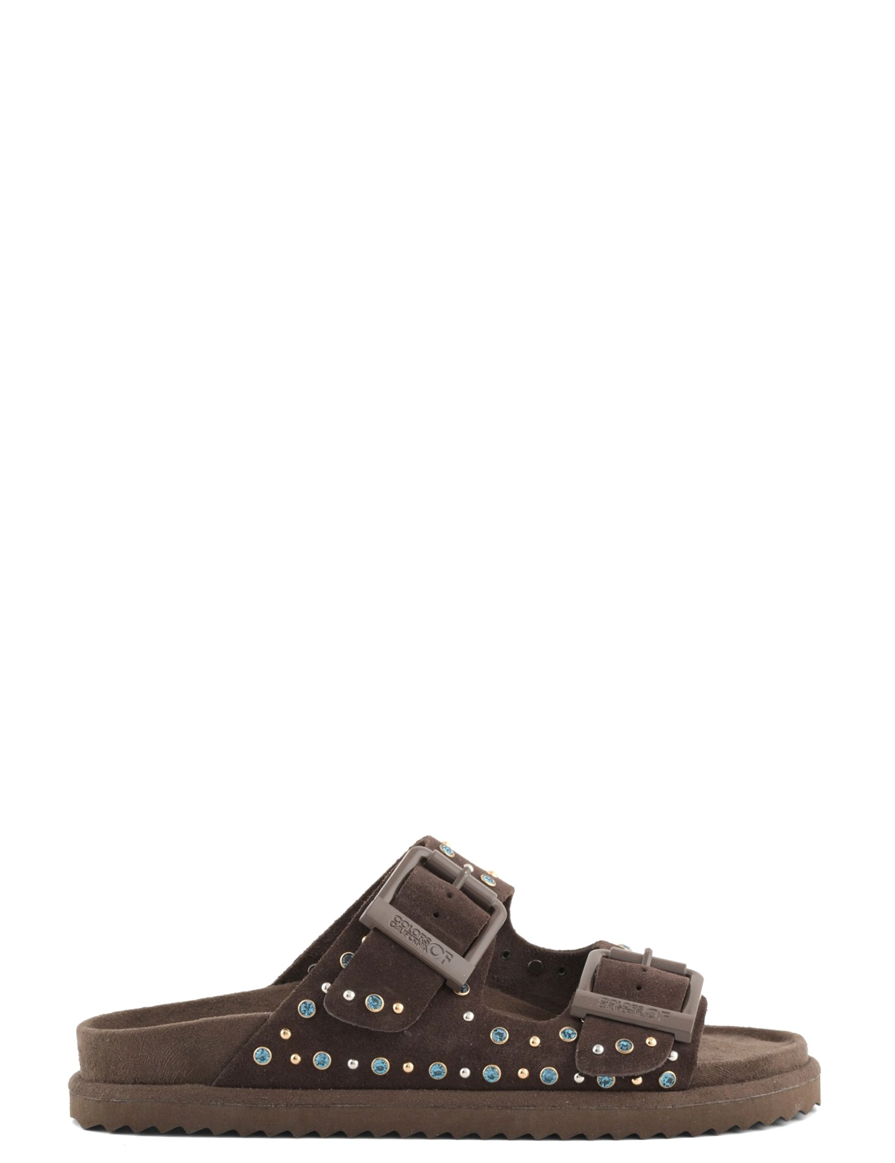 Sandali Marrone Scuro Colors Of California