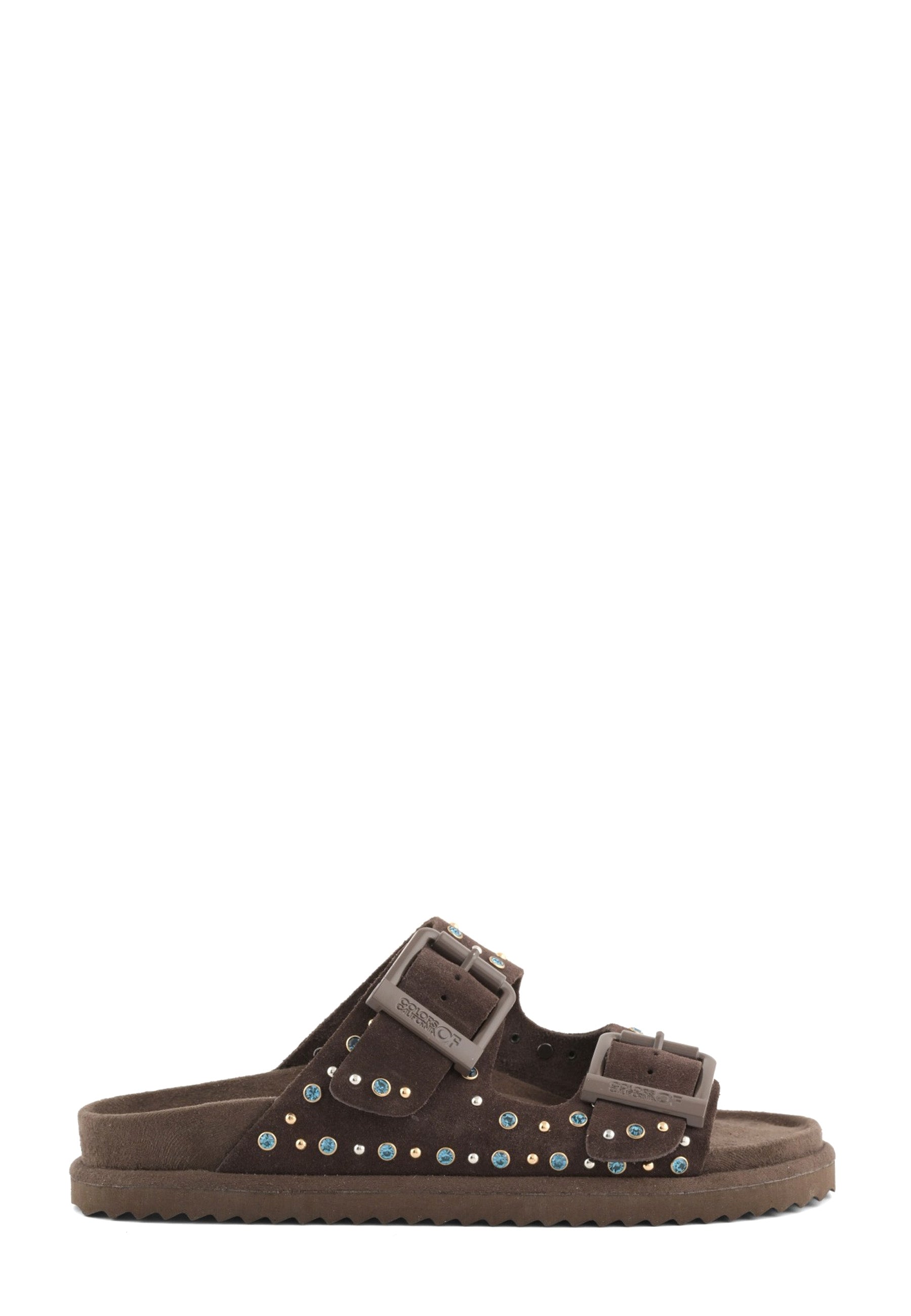 Sandali Marrone Scuro Colors Of California