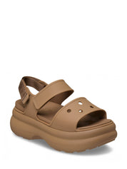 Sandali con strappi Marrone Crocs