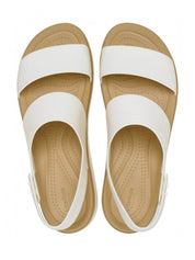 Sandali zeppa Bianco Crocs