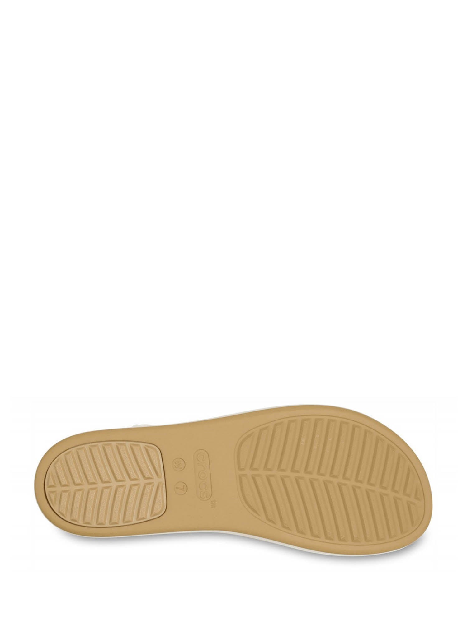Sandali zeppa Bianco Crocs