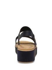 Sandali zeppa Nero Crocs