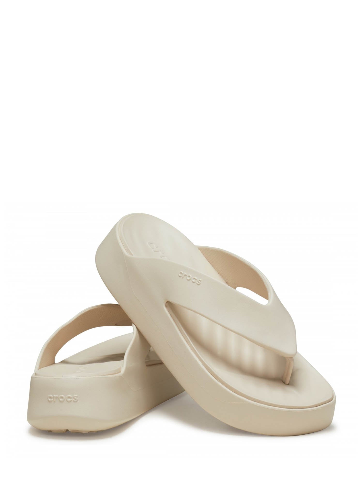 Infradito Avorio Crocs
