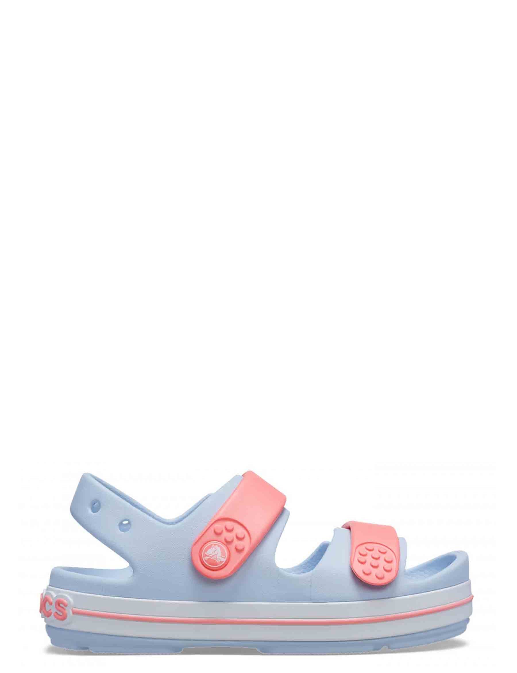 Sandali con strappi Celeste Rosa Crocs
