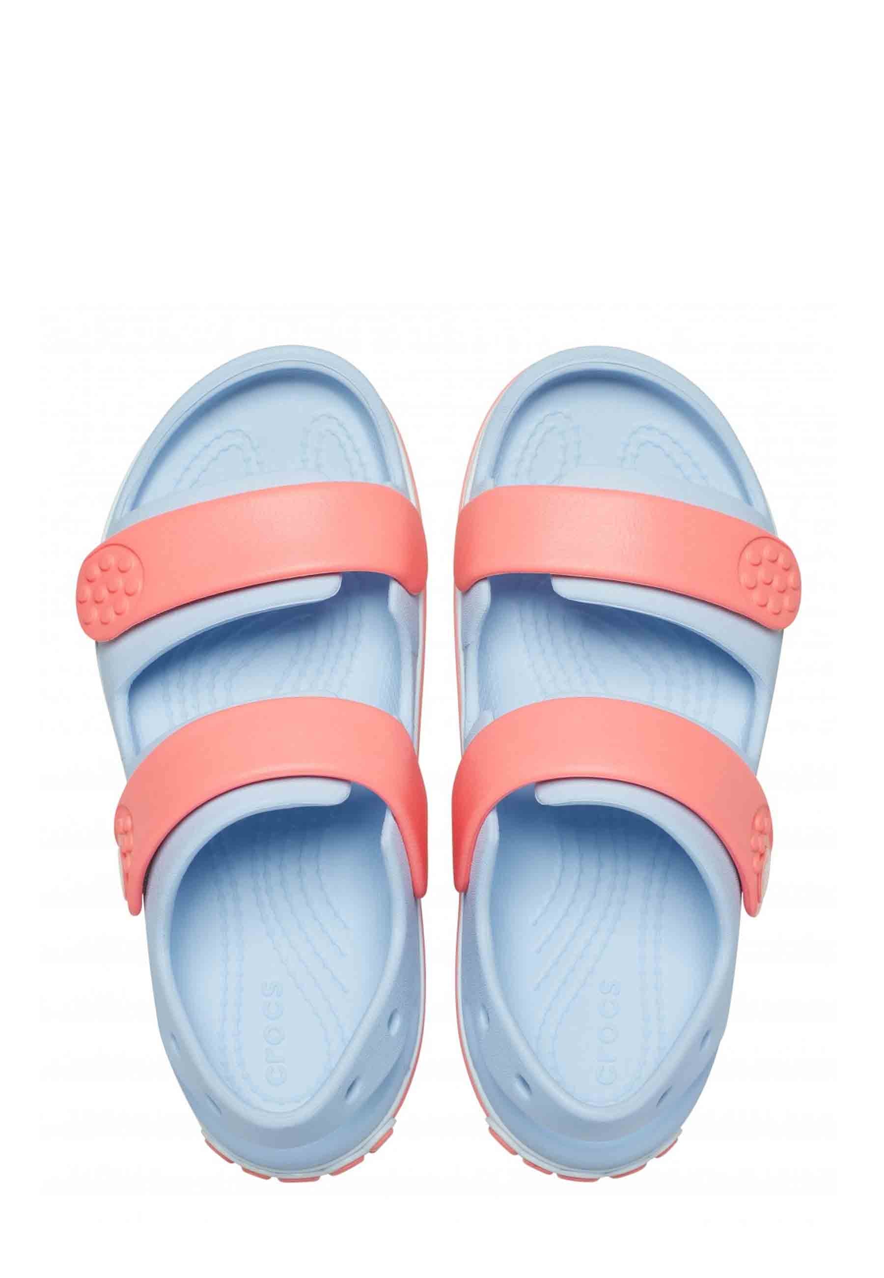 Sandali con strappi Celeste Rosa Crocs